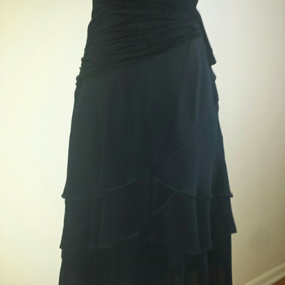Sangria Layered Ruffle Dress - Picture 3 of 8